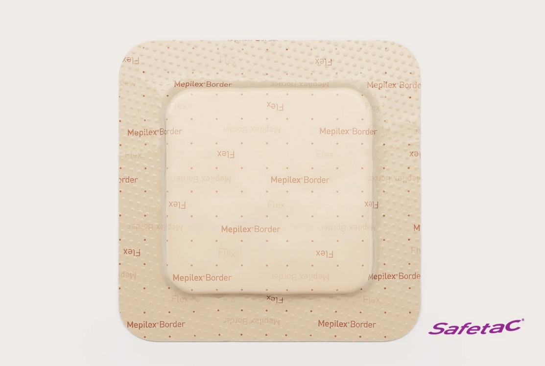 MEPILEX BORDER FLEX cm. 10x10 CF. 5 PZ