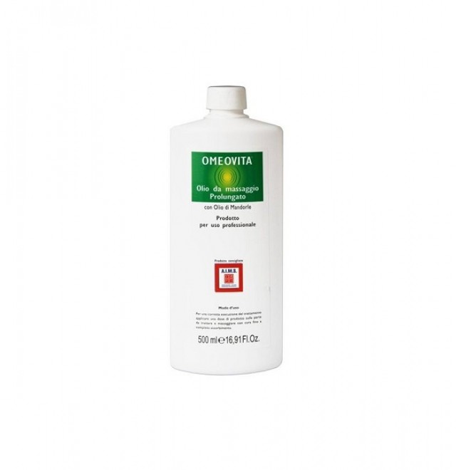 OLIO PER MASSAGGI CON MANDORLA OMEOVITA 500 ml 