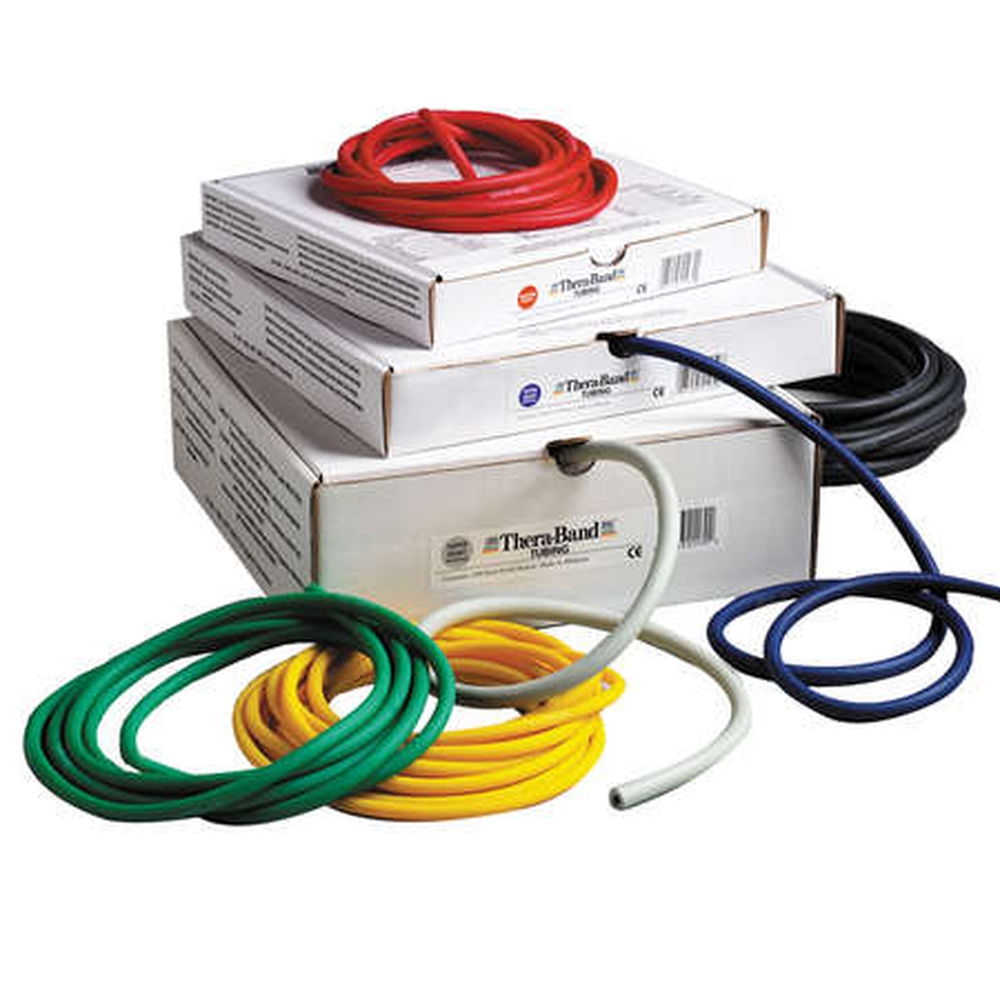 TUBO ELASTICO THERA-BAND MEDIO ROSSO - mt. 7,50