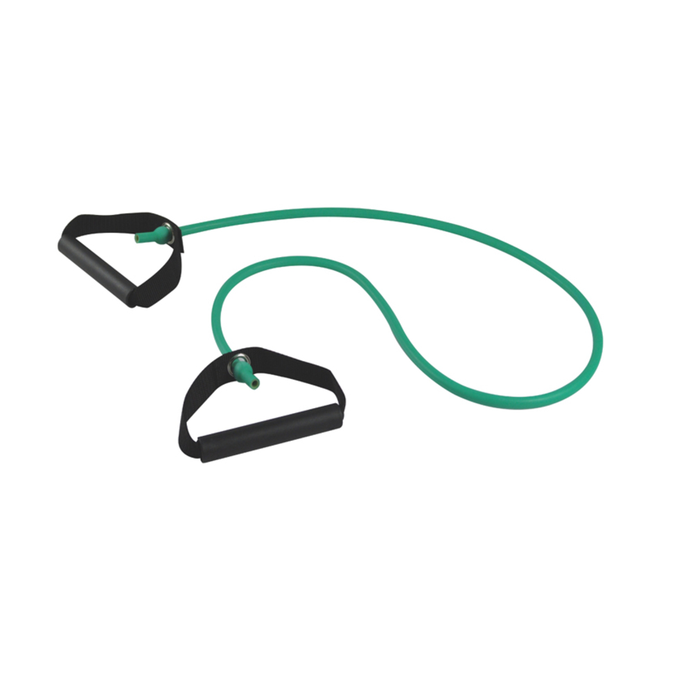 TUBO LATEX CON MANIGLIE SOFT VERDE cm. 125 x 2,0 mm.