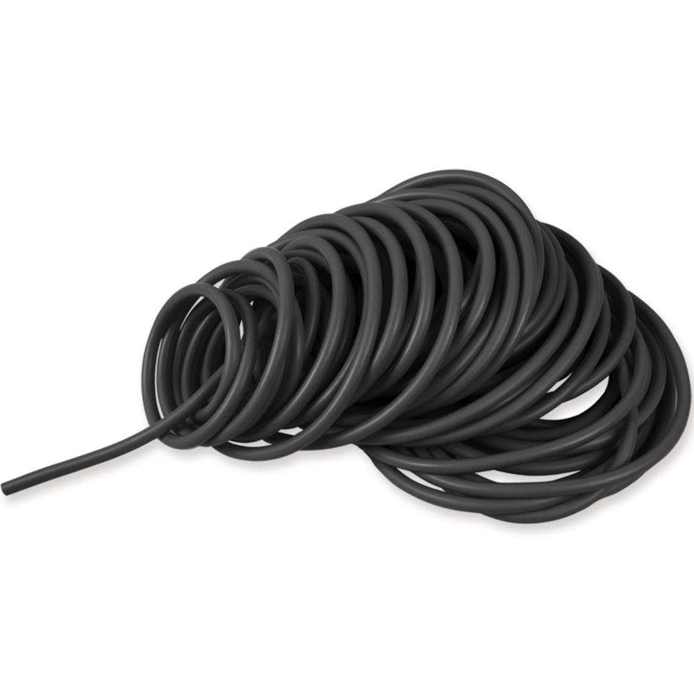 MATASSA TUBO LATEX 25 m x 3,5 mm - X-resistente - nero