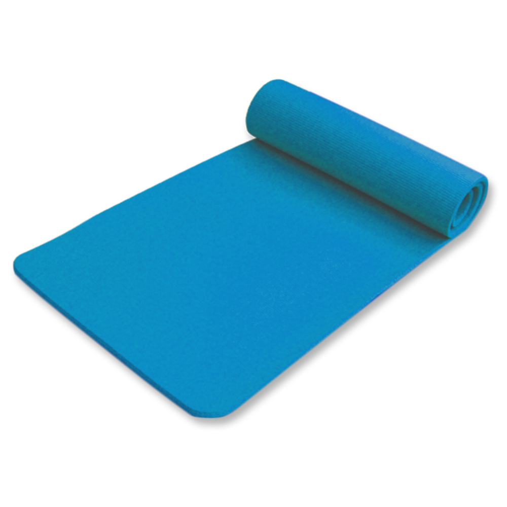 MATERASSINO 180 x 60 x h 1,6 cm - azzurro
